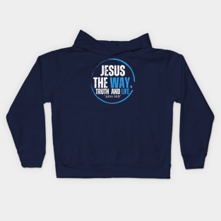 Jesus the way t-shirt Kids Hoodie